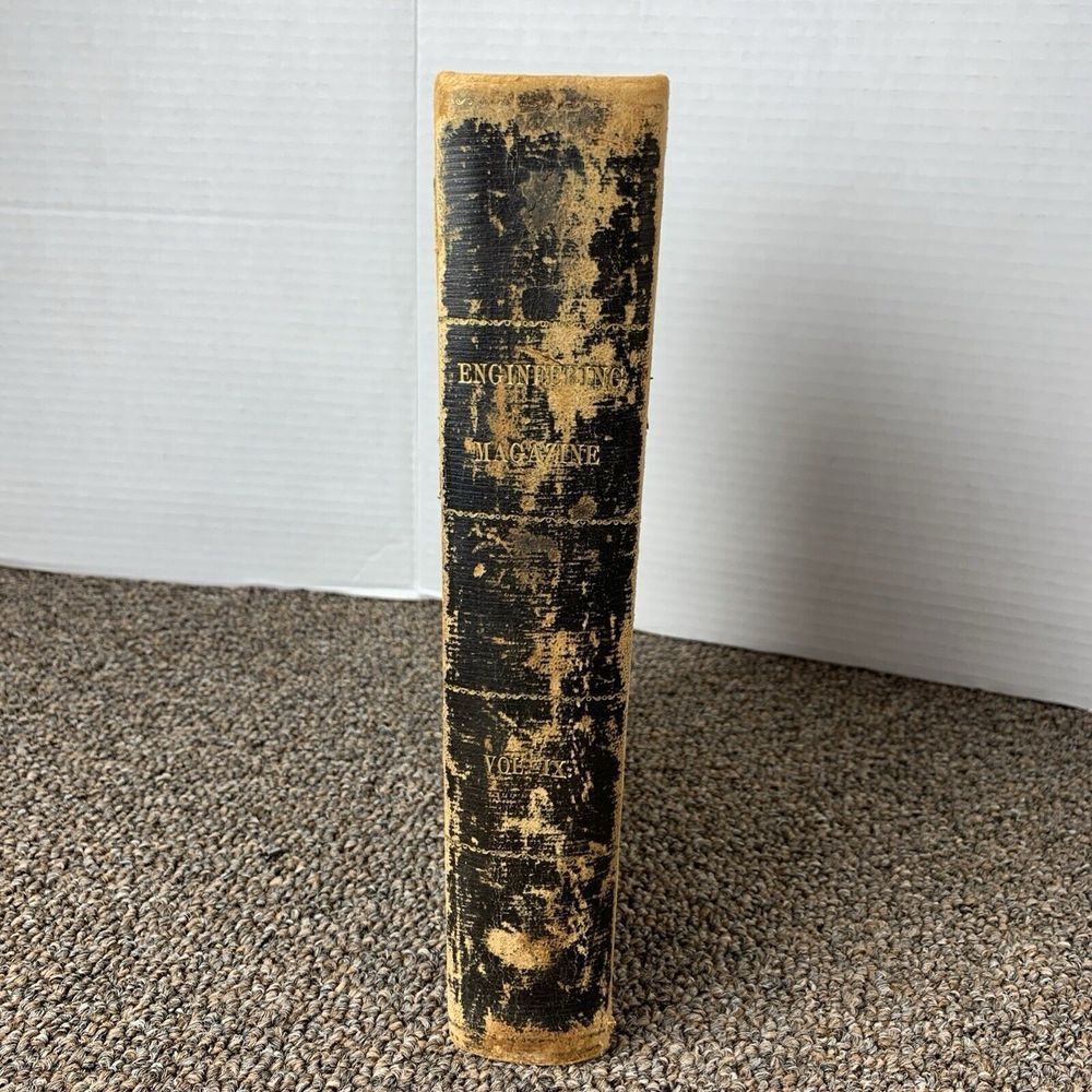 Van Nostrand's Eclectic Engineering Magazine,Volume 9- July-Dec 1873 ANTIQUE -HC - Picture 2 of 15